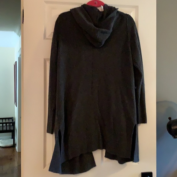 GAP Hooded cardigan with belt - Picture 2 of 8